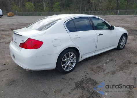 2012 Infiniti G37 Journey z USA, uszkodzony, nr VIN JN1CV6AP0CM933149